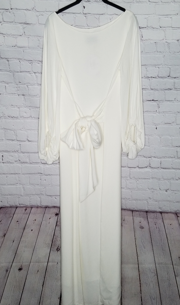 The Maxi Loft Dress Baloon Sleeves Classy High Fashion Wedding